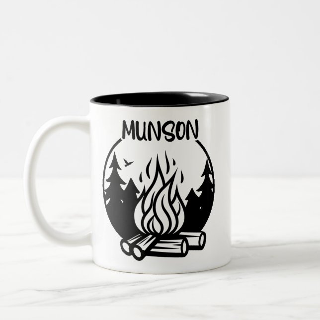 Munson Camping Zweifarbige Tasse (Links)