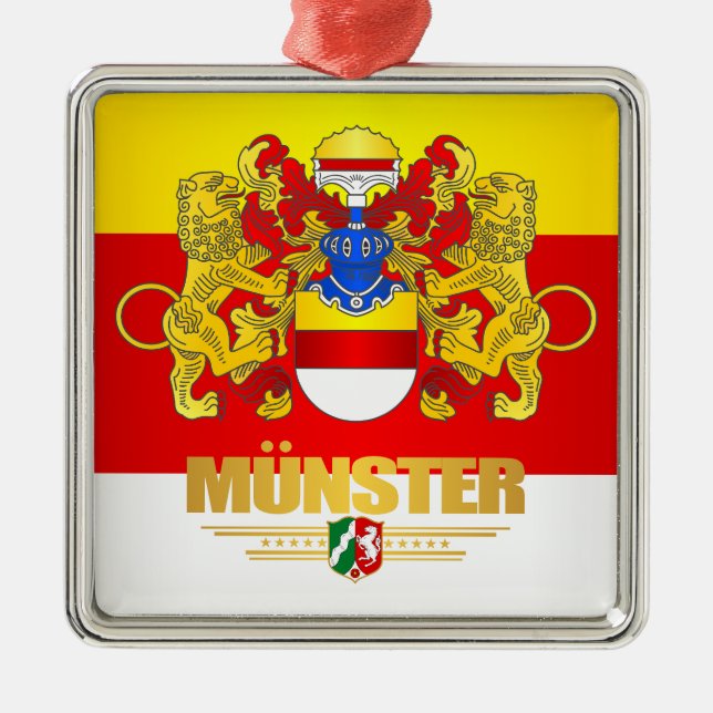 Munster Ornament Aus Metall (Vorne)