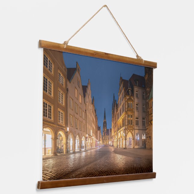 Münster Wandteppich Mit Holzrahmen (Gewinkelt)