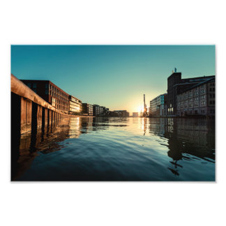 Münsteraner Hafen Fotodruck
