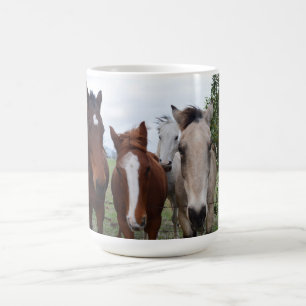 Munteres Haar: Erfreuliche Pferdeschwierigkeiten,  Kaffeetasse