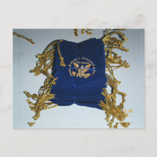 Münzbeutel, Samtbeutel, Logo-Printbeutel Postkarte