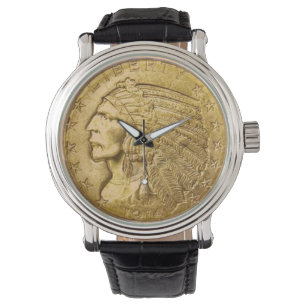 Münze Armbanduhr