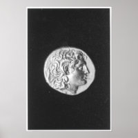 Münzen, die den Kopf Alexander des Großen tragen