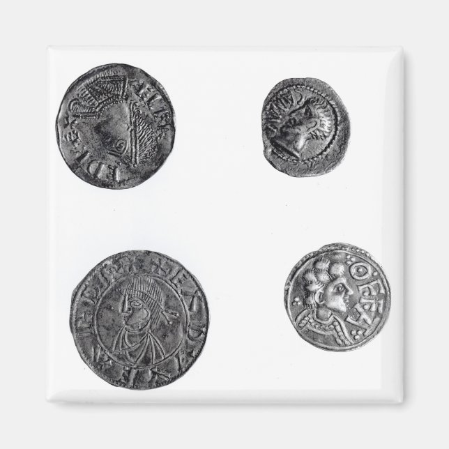Münzen von Cunobelinus oder Cymbeline Magnet (Vorne)
