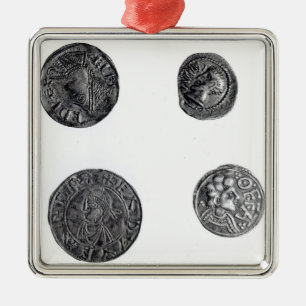 Münzen von Cunobelinus oder von Cymbeline Ornament Aus Metall