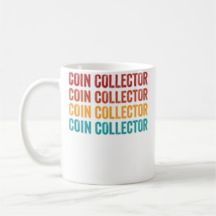Münzensammler-Hobby Münzen sammeln - Kaffeetasse