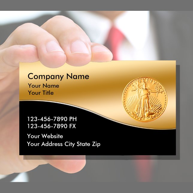 Münzhändler Numismatik Visitenkarten Visitenkarte (Von Creator hochgeladen)