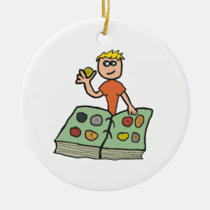 Münzsammler Keramik Ornament