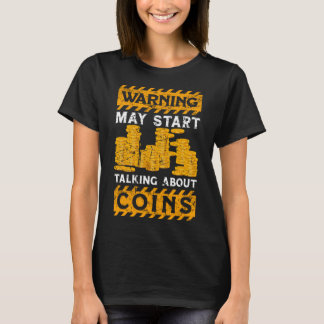 Münzsammlermünze zur Erfassung von Münzprägungen T-Shirt