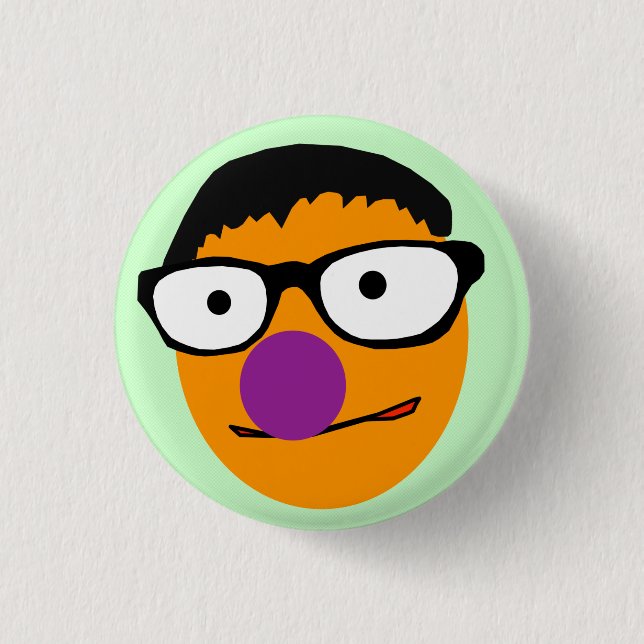 Muppet-Tom-Knopf-Abzeichen Button (Vorderseite)