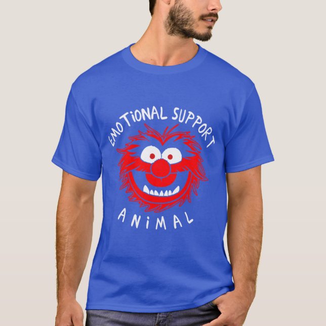 Muppets Emotional Support Animal boy retro T-Shirt (Vorderseite)