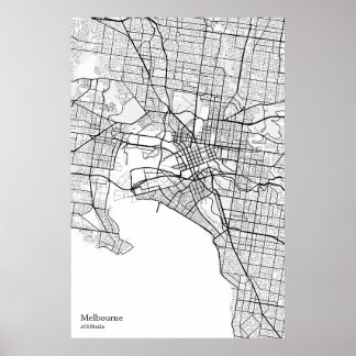 Mur à poster de Melbourne AU