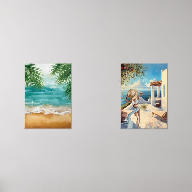 Mur côtier | Mer Méditerranée (Recto)