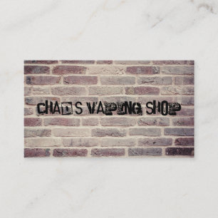 Mur de brique et Carte de visite Ombre de dégradé 
