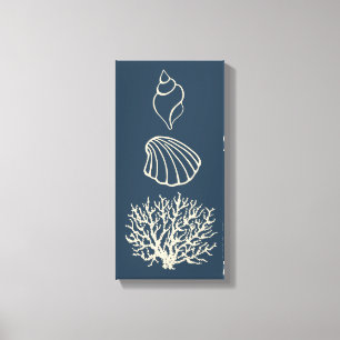 Mur de corail de mer toile d'art