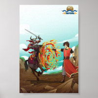Mur de feu - TAOFEWA Manga / Anime Poster