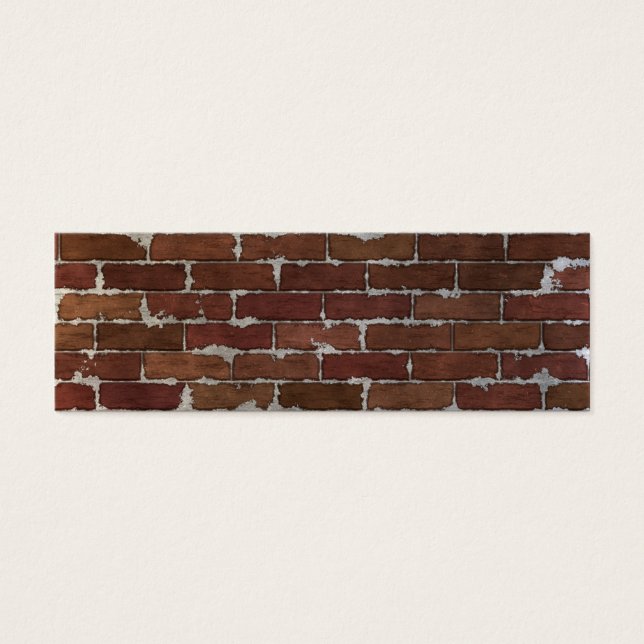 Mur en brique rouge (Devant)