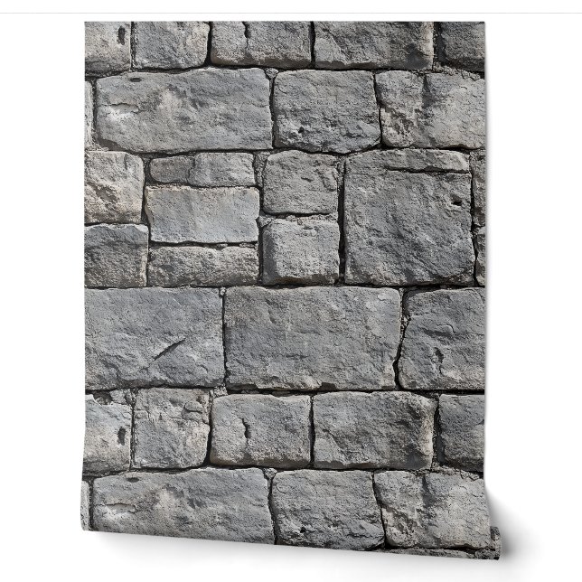 Mur en pierre gris Castlecore (Déroulement)