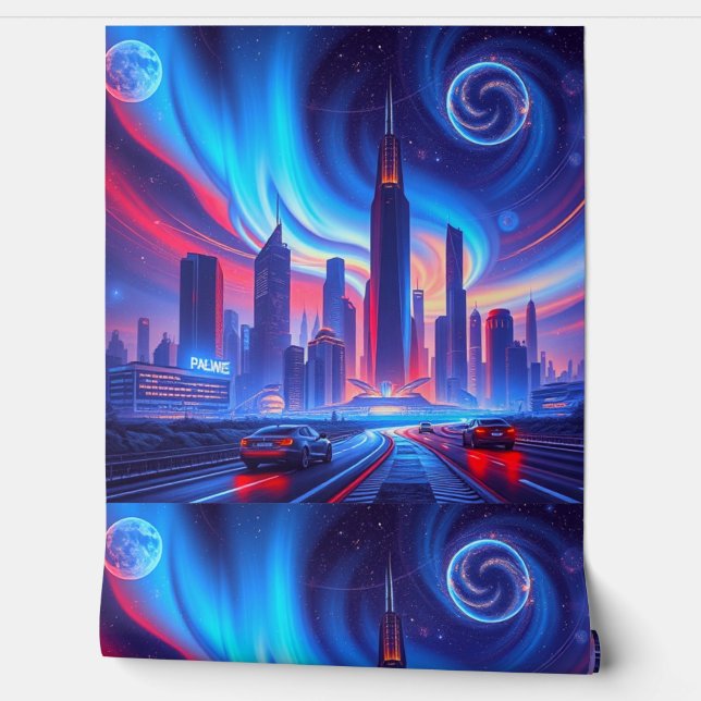 Mur futuriste Art & Décor (Déroulement)