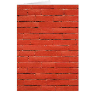 Mur rouge orange