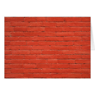 Mur rouge orange