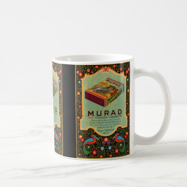 Murad Cigarettes ad Kaffeetasse (Rechts)