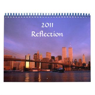 Mural 2011 "Réflexion" Calendrier Twin Towers Vues