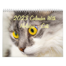 2015 calendrier avec des vacances - chats