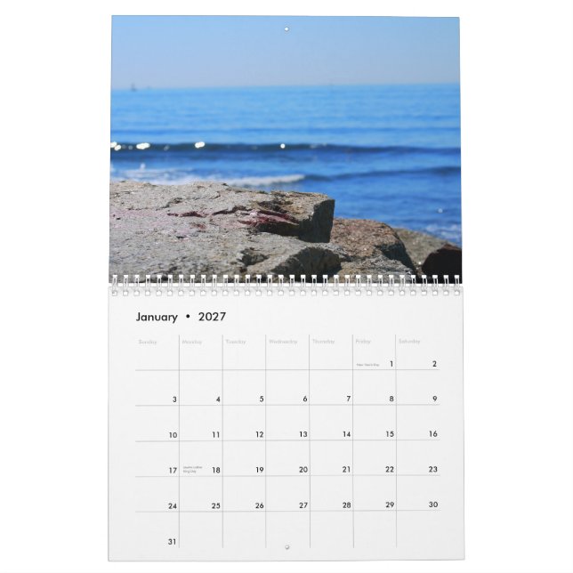 Mural 2015 près du calendrier de côte (Jan 2027)