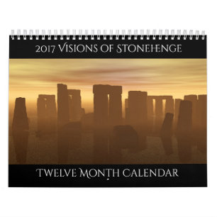 Mural 2017 visions de calendrier de Stonehenge