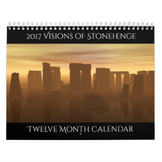 Mural 2017 visions de calendrier de Stonehenge