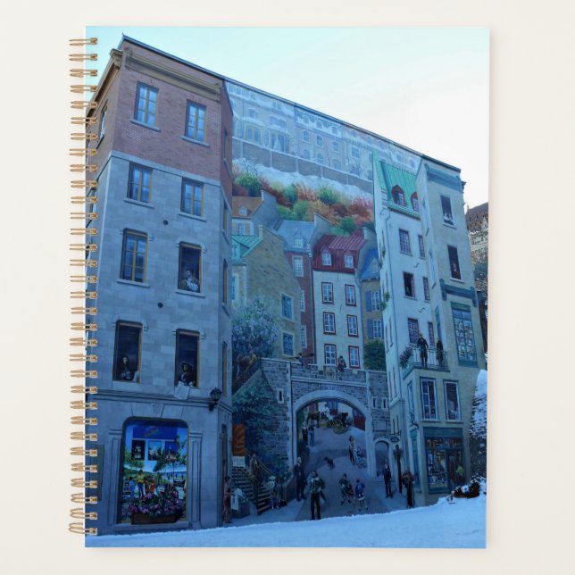 Mural à Old Québec, Québec, Canada (Devant)