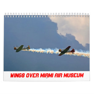 Mural Ailes au-dessus de calendrier de musée d'air de