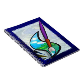 Mural Artist Graphic Design SKETCH JOURNAL Notizblock