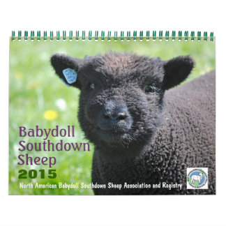 Mural Babydoll Southdown Sheep 2015 Calendrier NABSSAR
