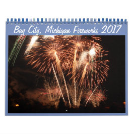 Mural Bay City, Michigan Fireworks (2017) Calendrier 201