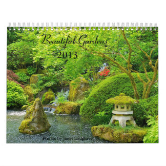 Mural Beau calendrier des jardins 2013