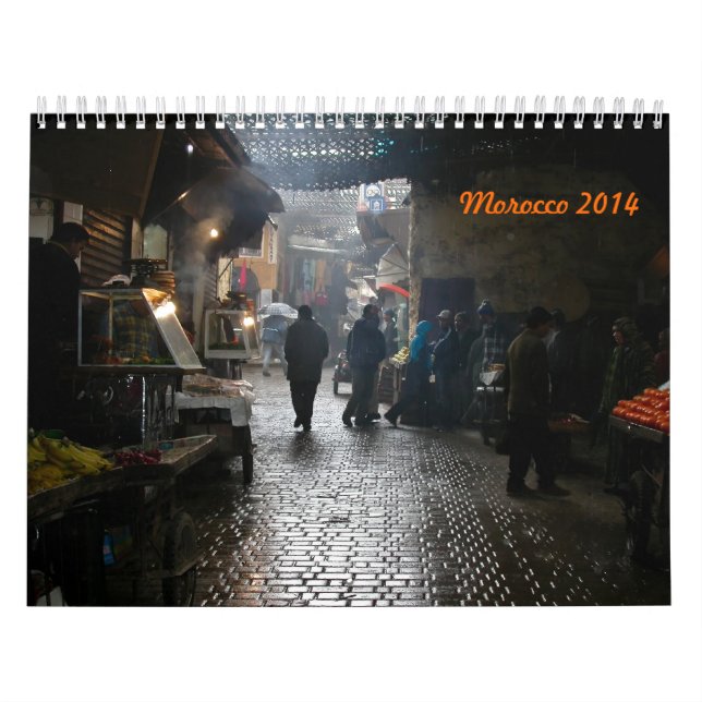Mural beau calendrier du Maroc 2014 (Protection)