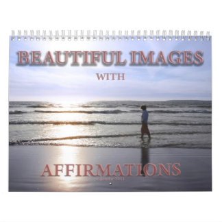 Mural Belles images avec le calendrier d'affirmations