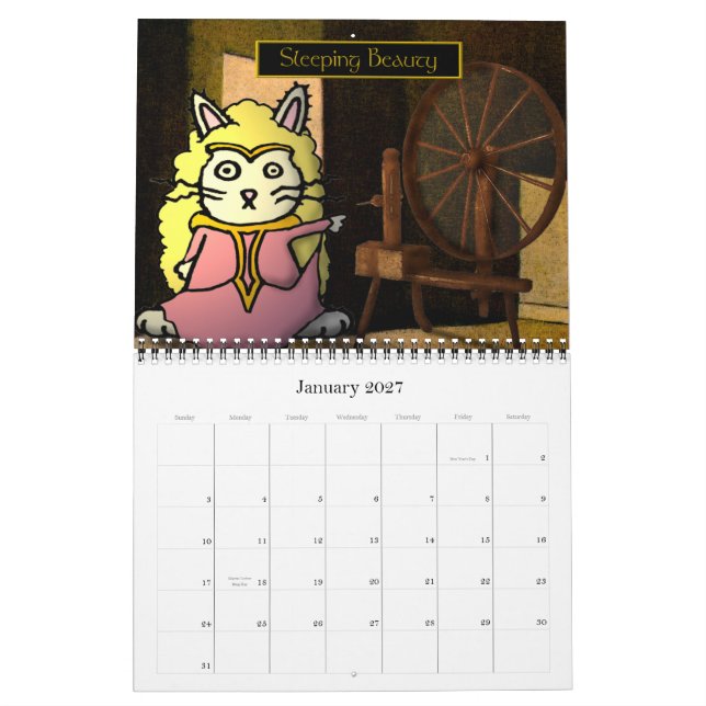 Mural Bunny Tales 2011 Calendrier (Jan 2027)
