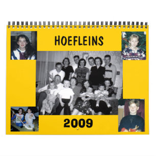 Mural Calendrier 2009 de Hoefleins