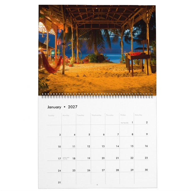 Mural Calendrier 2009 de photographie (Jan 2027)
