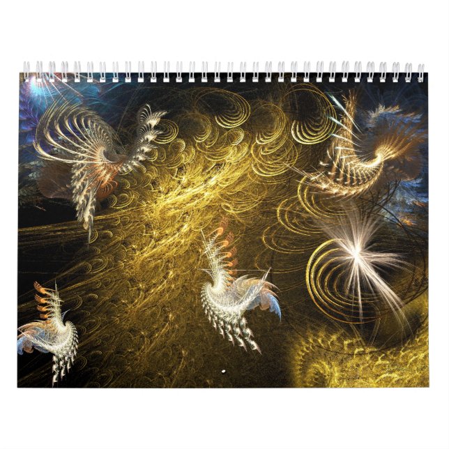 Mural Calendrier 2010 de fractale (Protection)