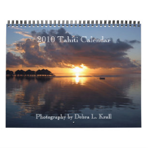 Mural Calendrier 2010 du Tahiti