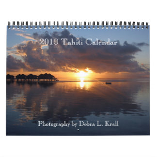 Mural Calendrier 2010 du Tahiti