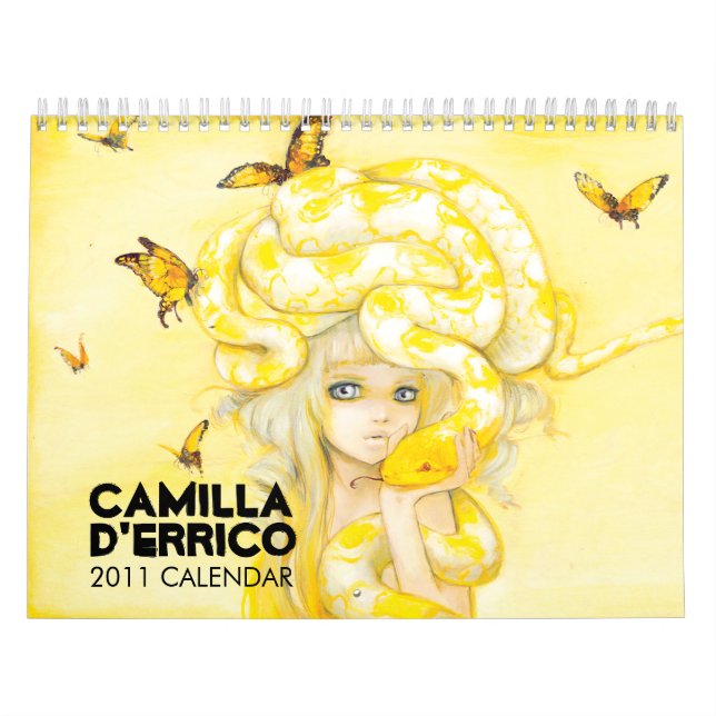 Mural Calendrier 2011 de d'Errico de Camilla (Protection)