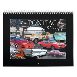 MURAL CALENDRIER 2011 DE PONTIAC