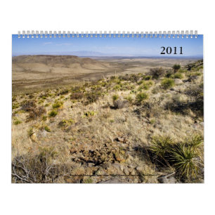 Mural Calendrier 2011 ; Paysages occidentaux (surtout)