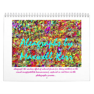 Mural Calendrier 2012 d'Aleagraph